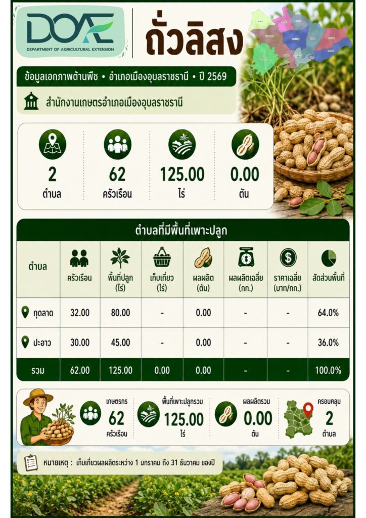 1 ถั่วลิสง